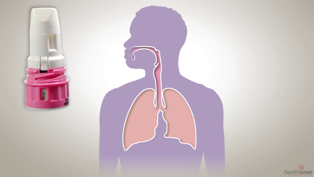 Prawidłowy oddech w czasie inhalacji Kontrola przepływu powietrza w inhalatorze w czasie wdechu pacjenta
