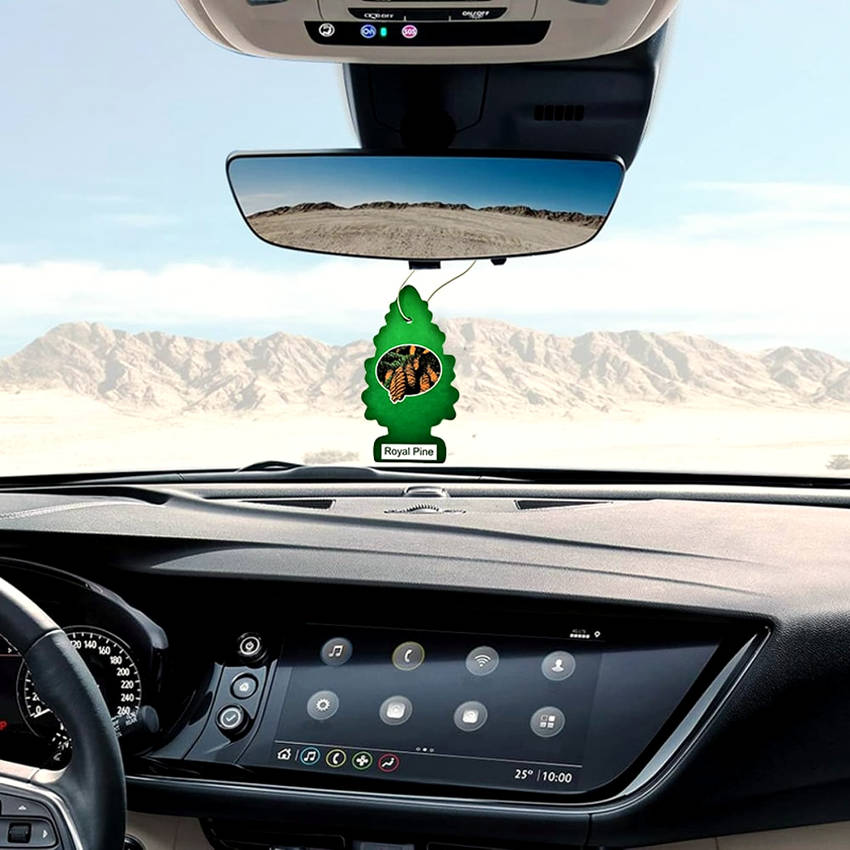 Zapachowa choinka w aucie – jak syntetyczne aromaty w aucie drażnią drogi oddechowe?